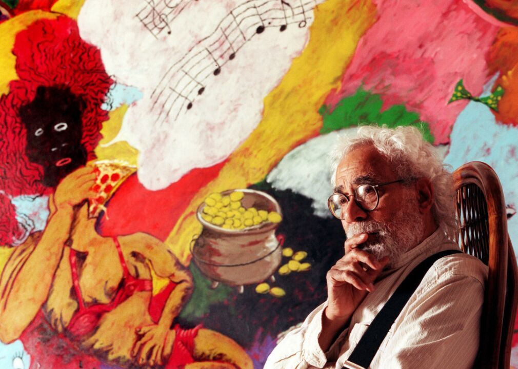 1997: Robert Colescott chosen to exhibit at the Venice Biennial